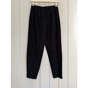 Solumbra Sun Protections Jogger Pants PS Petite Small Black Pull-On Pockets